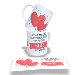 Caneca Tema Mãe 325ml (Ref:05)