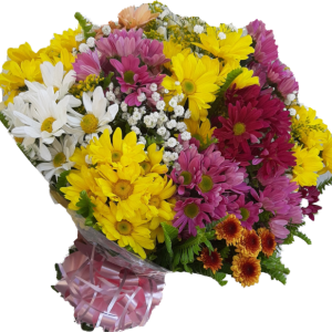 Buquê com Flores Campestres