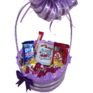 CESTA 01 (Caneca de Porcelana+Chocolates Mistos)