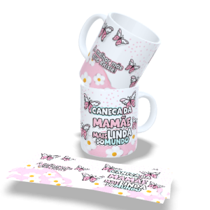Caneca Tema Mãe 325ml (Ref:04)
