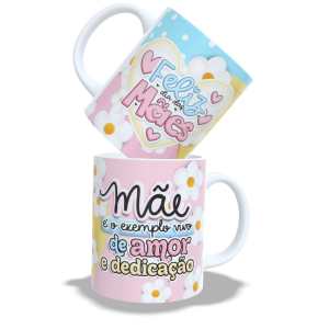 Caneca Tema Mãe 325ml (Ref:07)
