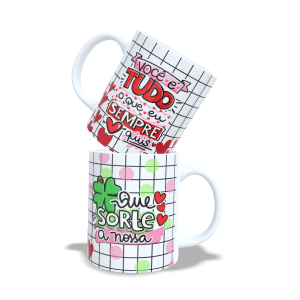 Caneca Porcelana 325ml (Modelo 10)